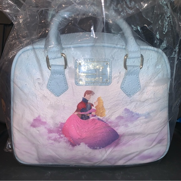 Loungefly Disney Sleeping Beauty Castle Crossbody Bag - Picture 3 of 13